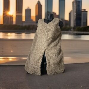 Winsor Sherpa Vest Brown Womens‎ Medium